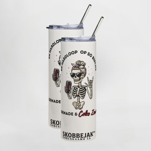 Genade en Coke Zero Tumbler