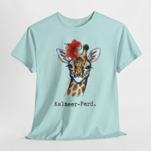 Kalmeer-Perd Ladies Fitted Tee